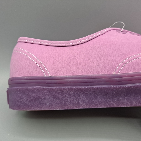 New Vans Authentic Violet Translucent Purple Gum Sole Pink with White Stitching - Picture 10 of 10